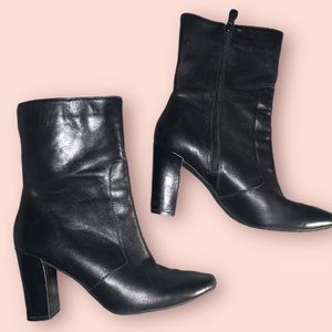Rockport Black Heel Boots